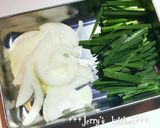 ニラたっぷり♡もっちもち*海鮮チヂミ作り方1写真
