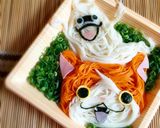 妖怪ウォッチ ( ◉ㅅ◉ ) キャラ麺作り方4写真