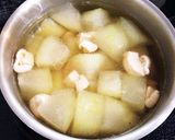 冬瓜と鶏肉の汁物作り方5写真