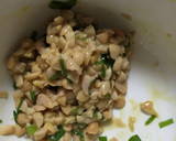 海苔に乗せて♡おくら納豆の梅和え作り方1写真