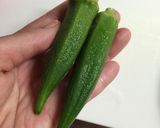 海苔に乗せて♡おくら納豆の梅和え作り方2写真