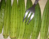 簡単！トマトとオクラのおひたし作り方1写真