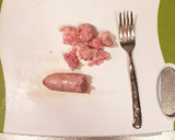 ソーセージとエノキのお醤油パスタ作り方1写真