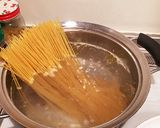 ソーセージとエノキのお醤油パスタ作り方4写真