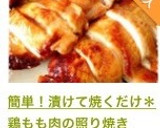 簡単！漬けて焼くだけ＊鶏もも肉の照り焼き作り方15写真