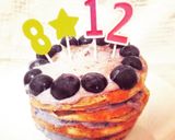 全粒粉バナナ豆腐♪ふわVegeパンケーキ作り方7写真
