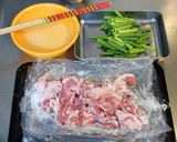 簡単中華☆ニンニクの芽と豚肉の炒めもの！作り方2写真