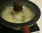 絶品羽根つき餃子【セロリとお漬物】作り方5写真