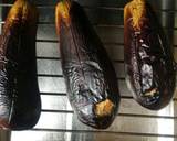 焼き茄子と湯葉のくるみあん作り方2写真