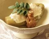 焼き茄子と湯葉のくるみあん作り方4写真