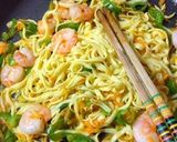蒟蒻麺とラーメンスープで焼きラーメン作り方10写真
