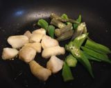 チョー簡単！タラとオクラのミルク煮もどき作り方7写真