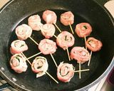豚肉とシソのまきまき焼き作り方6写真