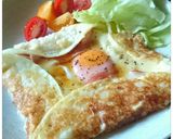 そうめんアレンジ→朝食ランチにガレット★作り方7写真