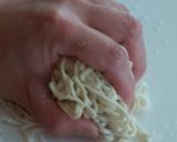 手作り中華麺でつけラーメン作り方10写真