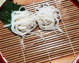 味噌味のしそ天ぷらと食べるつけそうめん作り方1写真
