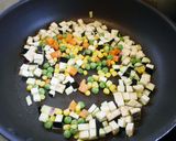 簡単！ひき肉となす♪甘辛のめんつゆ素麺作り方3写真