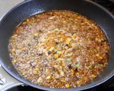 簡単！ひき肉となす♪甘辛のめんつゆ素麺作り方6写真