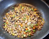 簡単！ひき肉となす♪甘辛のめんつゆ素麺作り方5写真