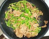速くて簡単！優しい味の牛焼肉・ピーマン作り方3写真