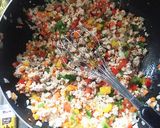 夏だ！ドライカレー 挽肉カレー作り方8写真