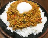 夏だ！ドライカレー 挽肉カレー作り方22写真