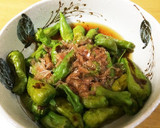 オーブントースターでししとうの焼き浸し作り方3写真