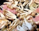ベーコンとしめじのクリームパスタ　作り方8写真