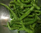 シシトウの鰹節和え作り方1写真