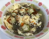 簡単‼市販のもずく酢でスープ作り方5写真