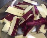 簡単‼さつまいもでフライドポテト作り方1写真