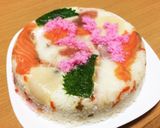 簡単☆ お寿司ケーキ作り方5写真