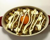 残り物でリメイク！簡単カレードリア♪作り方5写真