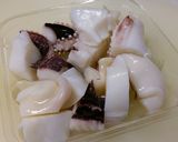 紋甲いかゲソのチリソース♪作り方1写真