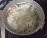 簡単おつまみ☆全部茹での素麺サラダ作り方2写真
