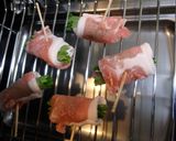 豚薄切り肉で大葉梅肉巻き♪作り方4写真