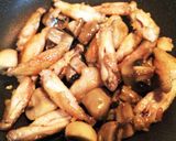 鶏手羽中とマッシュルーム炒め☆怪味ソース作り方4写真