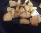 チキンとポテトのジェノベチーズ炒め作り方1写真