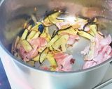 冷たいチチタケ肉そば作り方5写真