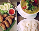 本格タイ料理グリーンカレーでそうめんを作り方10写真