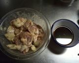 鶏肉とゴボウの甘辛作り方3写真