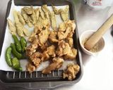鶏肉とゴボウの甘辛作り方4写真