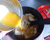 ストウブでゆばと卵のあんかけ丼作り方4写真