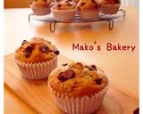 混ぜるだけ*全粒粉のバナナチョコマフィン作り方7写真
