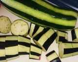 楽チンなすとズッキーニの揚げ浸し作り方1写真