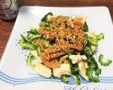 ささみ×ゴーヤ 梅味作り方7写真