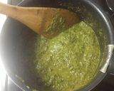エビとほうれん草のカレー作り方7写真