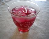 ルビーレッド色の赤じそジュース作り方22写真