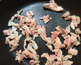 きゅうりと豚肉の塩昆布炒め 梅肉和え♪作り方3写真