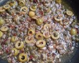 そうめんでプッタネスカ♪作り方3写真